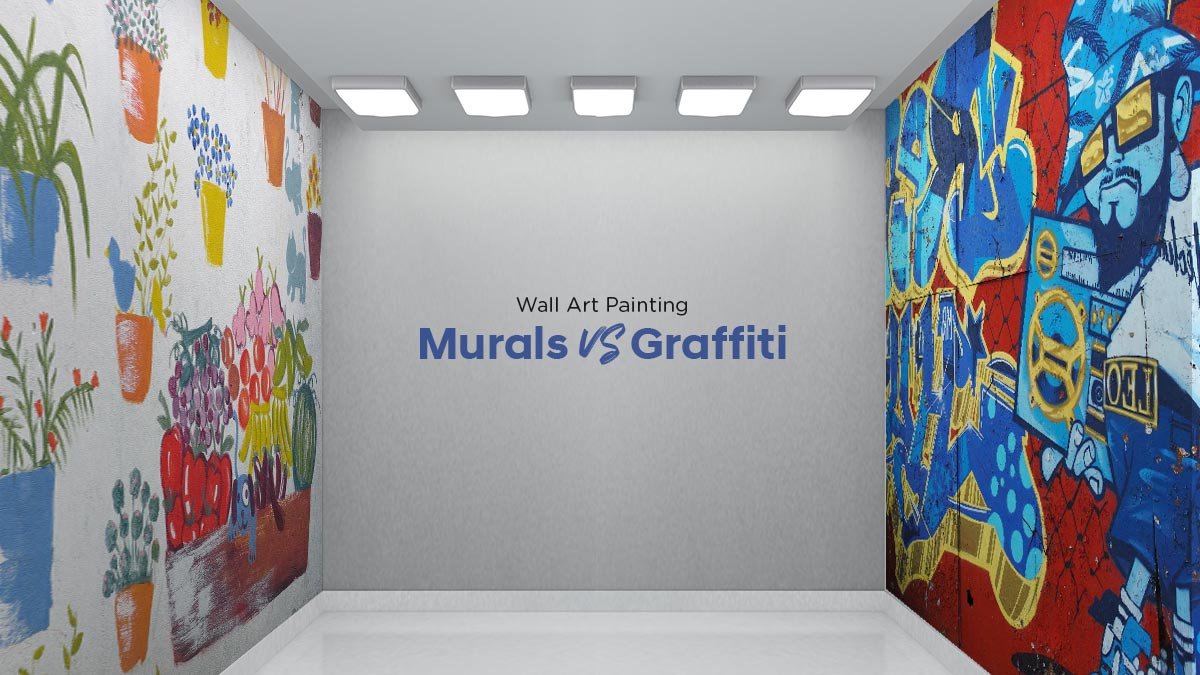 Wall Art Painting – Murals vs. Graffiti
