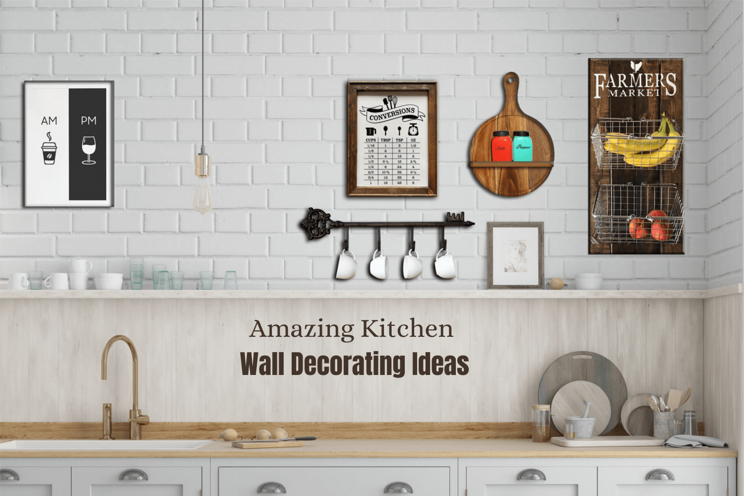 18 Amazing Kitchen Wall Decorating Ideas [ 18 ]   New Delhi
